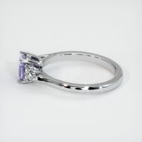 1.34 Ct. Sapphire Ring, 14K White Gold 4