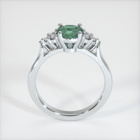 0.82 Ct. Sapphire Ring, 14K White Gold 3
