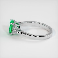 Emerald Ring 1.11 Ct. 18K White Gold Preview