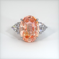 28.85 Ct. Sapphire Ring, 18K White Gold 1