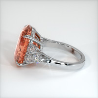 28.85 Ct. Sapphire Ring, 18K White Gold 4