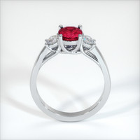 1.62 Ct. Ruby Ring, 18K White Gold 3