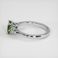1.20 Ct. Sapphire Ring, 18K White Gold 4
