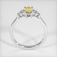 0.41 Ct. Sapphire Ring, 18K White Gold 3
