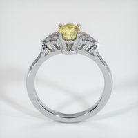1.07 Ct. Sapphire Ring, 18K White Gold 3