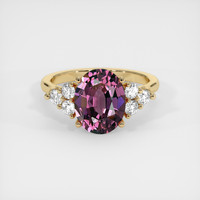 2.31 Ct. Gemstone Ring, 14K Yellow Gold 1