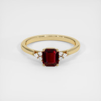 1.03 Ct. Ruby Ring, 14K Yellow Gold 1