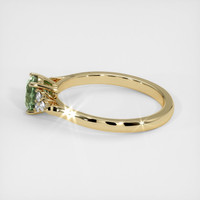0.93 Ct. Sapphire Ring, 14K Yellow Gold 4