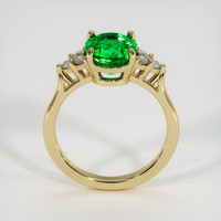 2.31 Ct. Emerald Ring, 18K Yellow Gold 3
