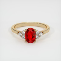 Ruby Ring 1.13 Ct. 18K Yellow Gold Preview