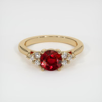 Ruby Ring 1.08 Ct., 18K Yellow Gold Preview