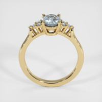 1.38 Ct. Bi Color Sapphire Ring, 18K Yellow Gold 3