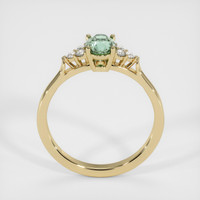 0.88 Ct. Sapphire Ring, 18K Yellow Gold 3