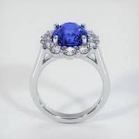 4.07 Ct. Sapphire Ring, Platinum 950 3