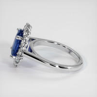 3.02 Ct. Sapphire Ring, Platinum 950 4