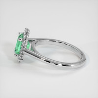 1.44 Ct. Emerald Ring, Platinum 950 4