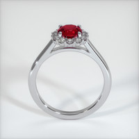 0.96 Ct. Ruby Ring, Platinum 950 3