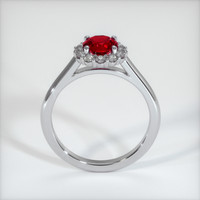 0.68 Ct. Ruby Ring, Platinum 950 3