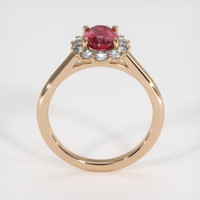 1.54 Ct. Ruby Ring, 14K Rose Gold 3