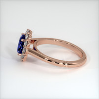 1.56 Ct. Sapphire Ring, 14K Rose Gold 4