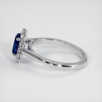 1.45 Ct. Sapphire Ring, 14K White Gold 4