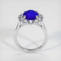 4.18 Ct. Sapphire Ring, 18K White Gold 3