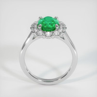 1.82 Ct. Emerald Ring, 18K White Gold 3