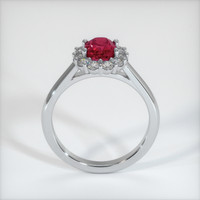 1.62 Ct. Ruby Ring, 18K White Gold 3