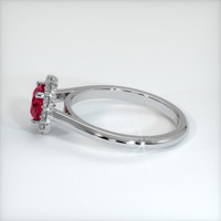 Ruby Ring 1.03 Ct. 18K White Gold Preview