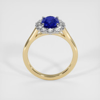 2.31 Ct. Sapphire Ring, 14K White & Yellow 3