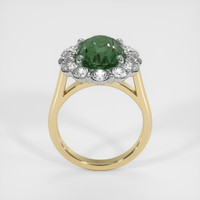 6.04 Ct. Sapphire Ring, 14K White & Yellow 3