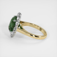 6.04 Ct. Sapphire Ring, 14K White & Yellow 4