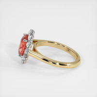 2.50 Ct. Sapphire Ring, 18K White & Yellow 4