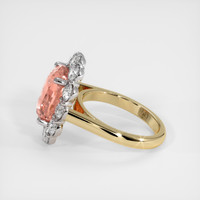 8.08 Ct. Sapphire Ring, 18K White & Yellow 4