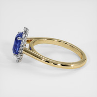 2.01 Ct. Sapphire Ring, 18K White & Yellow 4