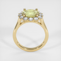 2.77 Ct. Yellow Sapphire Ring, 10K Yellow Gold 3
