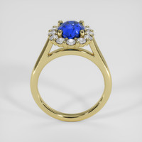 1.92 Ct. Blue Sapphire Ring, 14K Yellow Gold 3