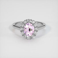 1.11 Ct. Sapphire Ring, 14K Yellow Gold 1