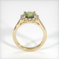 1.93 Ct. Greenish Yellow Sapphire Ring, 14K Yellow Gold 3