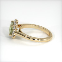 1.93 Ct. Greenish Yellow Sapphire Ring, 14K Yellow Gold 4