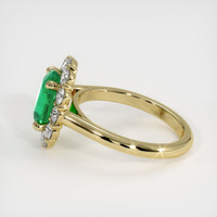 1.82 Ct. Emerald   Ring, 18K Yellow Gold 4