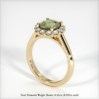 1.93 Ct. Sapphire Ring, 18K Yellow Gold 2