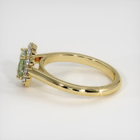 0.80 Ct. Sapphire Ring, 18K Yellow Gold 4