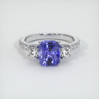 3.00 Ct. Color Change Sapphire Ring, Platinum 950 1