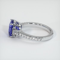 3.00 Ct. Color Change Sapphire Ring, Platinum 950 4