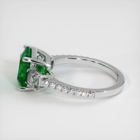 2.81 Ct. Emerald Ring, Platinum 950 4