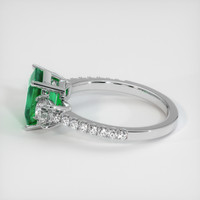 1.68 Ct. Emerald Ring, Platinum 950 4