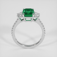 2.58 Ct. Emerald Ring, Platinum 950 3