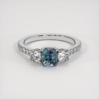 1.13 Ct. Gemstone Ring, Platinum 950 1