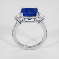 4.96 Ct. Blue Sapphire Ring, Platinum 950 3